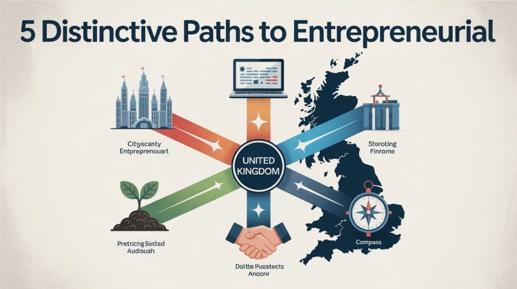 5 Distinctive Paths to Entrepreneurial in United Kingdom
