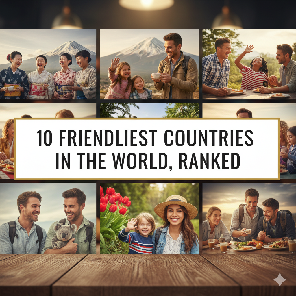 10 Friendliest Countries in the World