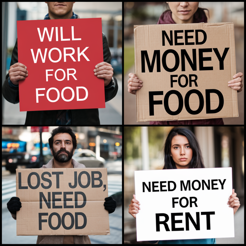 Need Money for Food