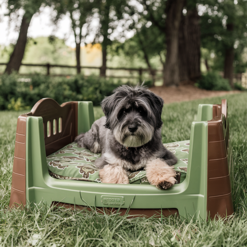 Plastic Dog Bed