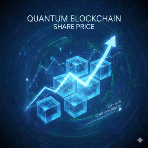 Quantum Blockchain Share Price