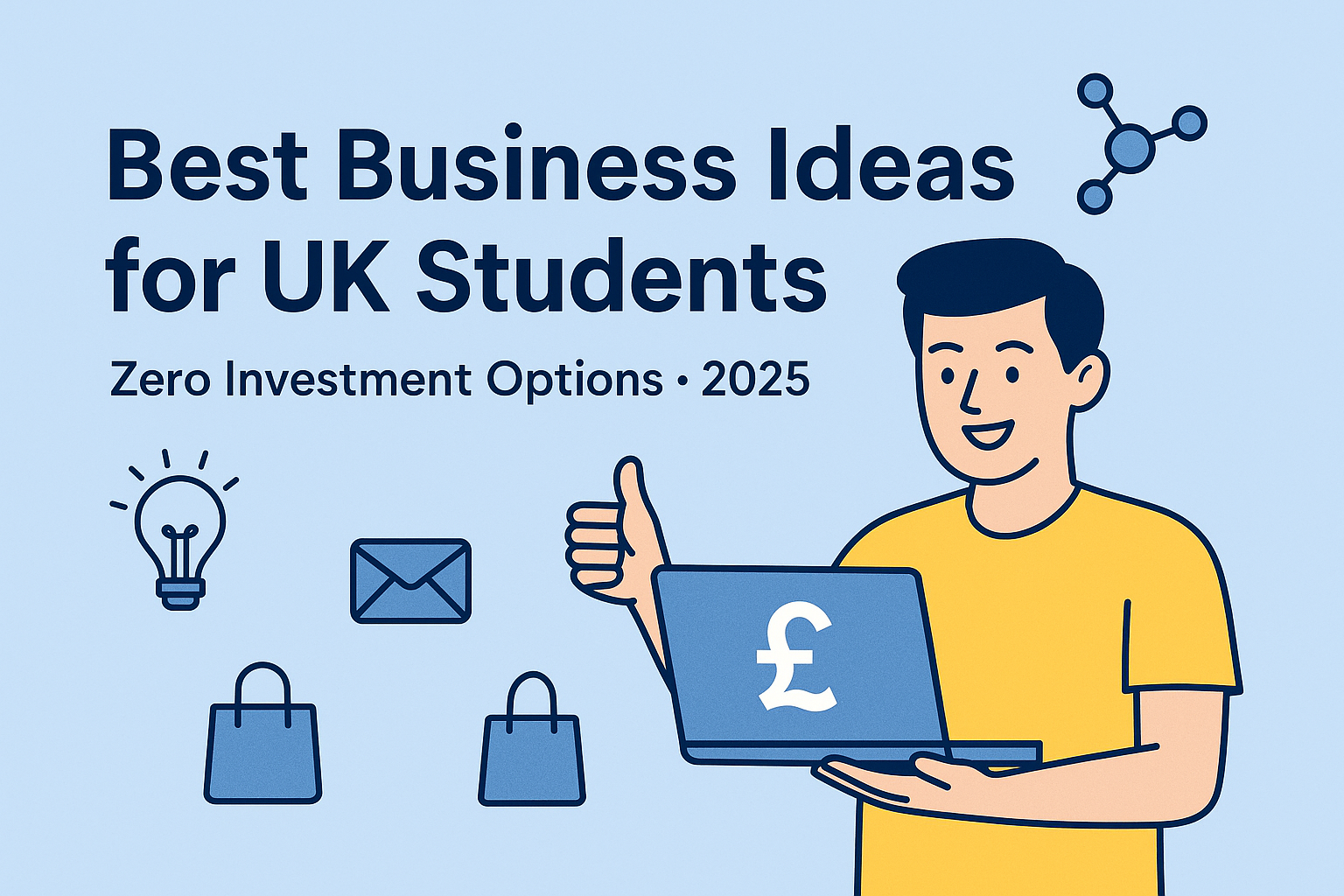 Best Business Ideas for UK Students (Zero Investment 2025)