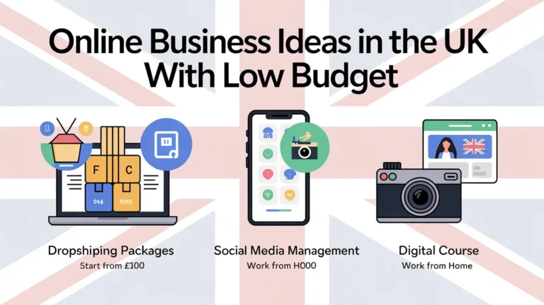 Online Business Ideas in the UK With Low Budget