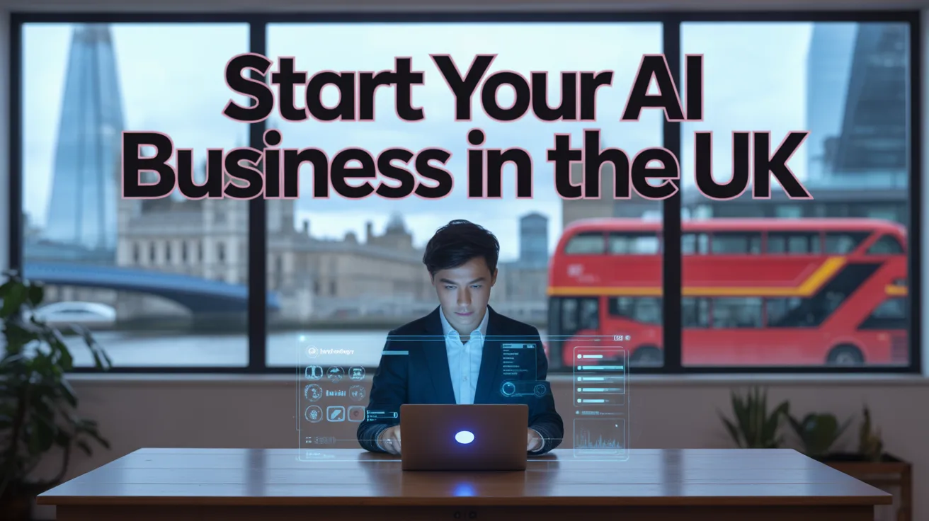 How to Start an Online Business UK with AI