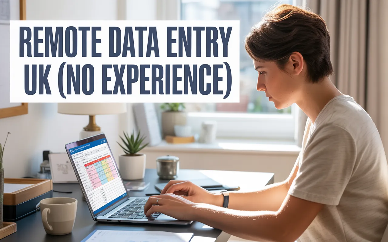 Remote Data Entry Jobs UK